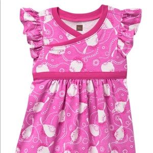 Tea Collection Wrap Flutter Sleeve Dress size 6